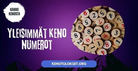 Kenonumerot .